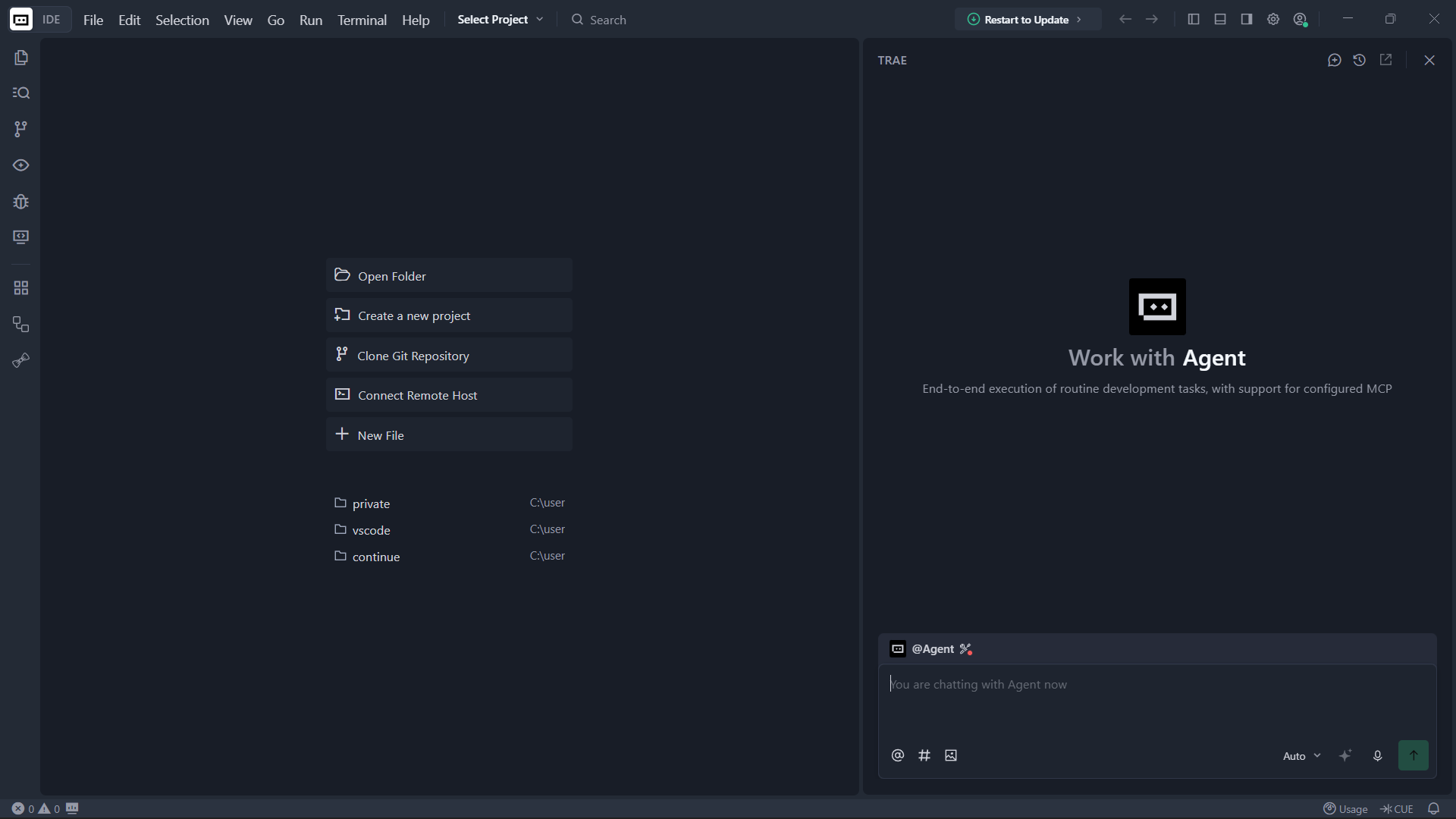 Trae IDE Dashboard